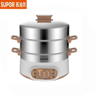 苏泊尔（SUPOR）  电蒸锅ZN28YK807 电煮锅电火锅火锅锅多功能锅家用蒸包子锅电热锅三层多用途锅13L可定时