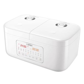 苏泊尔（SUPOR）  一体双拼家用双胆电饭煲2L+2L SF20TC601
