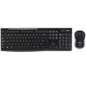 罗技/Logitech  MK270无线鼠标有线键盘套装104键键盘