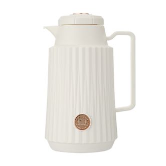 乐扣乐扣（LOCK&amp;LOCK）  菱格徽章保温壶 摩根白LHC6822FU