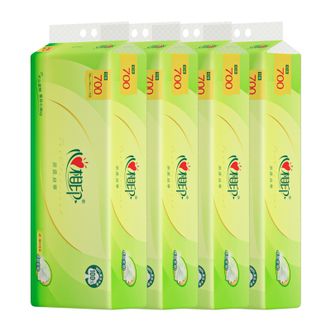 心相印  70克10粒装*4提（提装）茶语丝享系列四层无芯卷纸