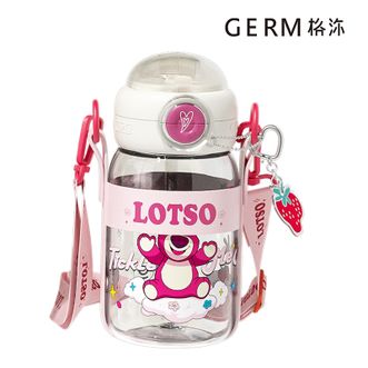  格沵/germ  玩具总动员系列星球探险水杯 600ml 迪士尼水杯 吸管杯子  草莓熊  GM141B30131