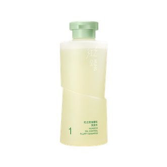红之/HungChi  300ml控油蓬松洗发水1号-小油头