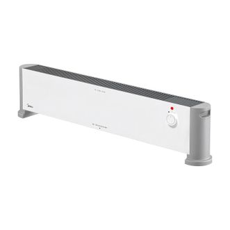美的/Midea  石墨烯踢脚线取暖器 家用电暖器移动地暖电暖气片 大面积取暖神器全屋升温浴室防水HDV22U
