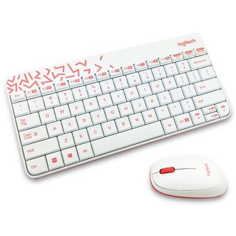 罗技/Logitech MK240 Nano 无线键鼠套装 微型接收器 紧凑键盘