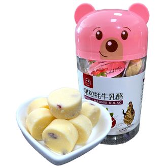 高原农夫  乳酪120g果粒蔓越莓酸奶味