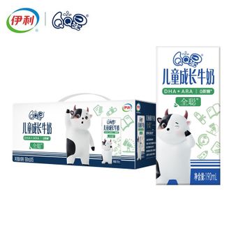 伊利  QQ星儿童成长牛奶全聪型190ml*15盒