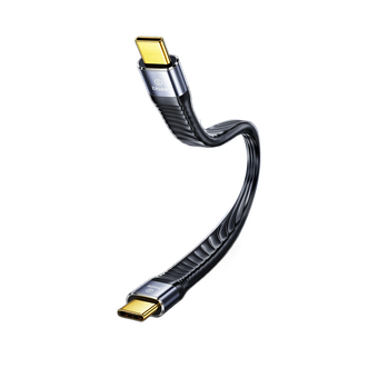 毕亚兹/Biaze  USB4.0数据线双Type-C雷电4全功能max充电宝短线数据线ZH249