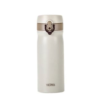 膳魔师（THERMOS）  保温杯 400ml不锈钢真空水杯男女办公泡茶杯旅行杯 TCMB-400白色
