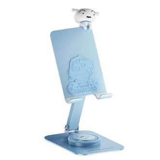 ROCK  RPH1003 桌面旋转金属手机支架 蜡笔小新公仔款
