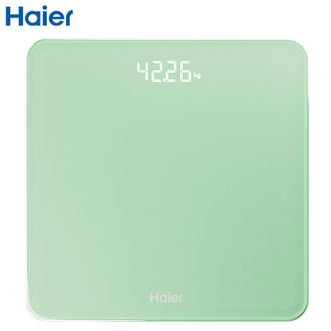 海尔/Haier  电子称健康秤智能体重秤家用宿舍办公室学生便携体重检测体重减肥专用