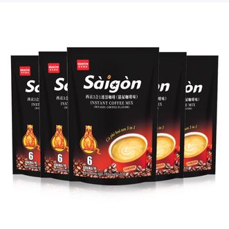 西贡  猫屎咖啡味102g*5袋共30杯