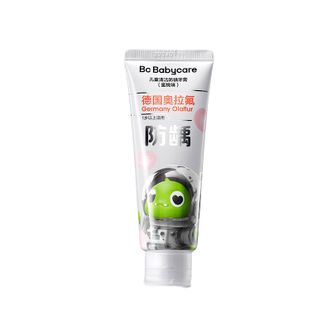 babycare  婴幼儿奥拉氟健齿牙膏含氟防蛀牙清洁防龋齿45g- 蜜桃          BC2210531