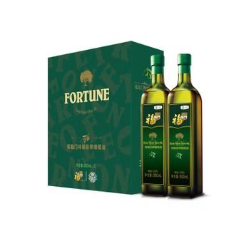福临门  特级初榨橄榄油500ml*2礼盒装