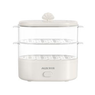 奥克斯/AUX 煮蛋器HX-201A双层蒸笼方便便捷快速加热 奥克斯/AUX 煮蛋器HX-201A双层蒸笼方便便捷快速加热