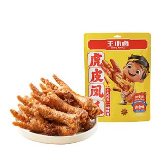 王小卤  卤香味道虎皮凤爪210g