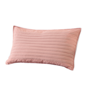 凯诗风尚 草本黄荆子枕头滋养枕 家用成人枕芯单只装 女款粉色（黄荆子）