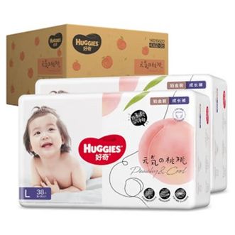 好奇/Huggies  铂金装成长裤L76片(9-14kg)（新老包装随机发货）
