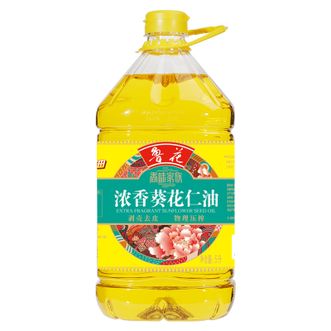 鲁花  香味家族 葵花仁油5L 食用油物理压榨