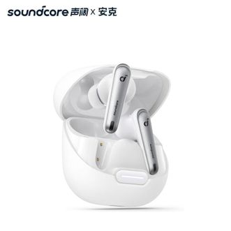 声阔  （SoundCore） 入耳式蓝牙耳机  985降噪舱 Liberty 4 NC【水母白】 智能降噪真无线TWS入耳式蓝牙耳机适用苹果华为小米手机电脑