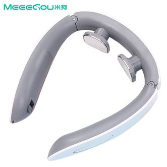 米狗（MEEE GOU）  脉冲颈椎按摩仪 脉冲颈部按摩器 颈肩理疗仪肌肉放松健康护理肩颈护颈仪MG888白色