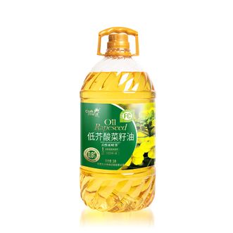 典选  北大荒低芥酸菜籽油非转基因食用植物油5L