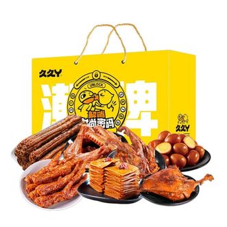 久久丫 卤味礼盒零食大礼包团购送礼 卤获人心178型 久久丫 卤味礼盒零食大礼包团购送礼 卤获人心178型