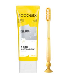 白惜/ecoobix  牙刷牙膏(柠香凤梨)