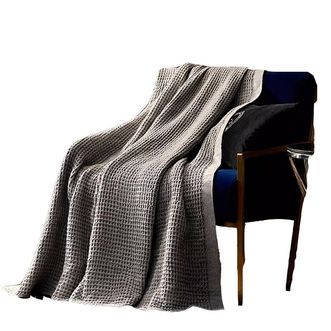 康尔馨  航空毯毛巾被空调毯办公室沙发午睡纯棉休闲毯 First class夏凉毯