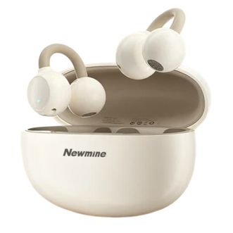 纽曼（Newmine）  LY63蓝牙耳机耳夹式骨传导概念开放式不入耳无线运动音乐通话降噪 白