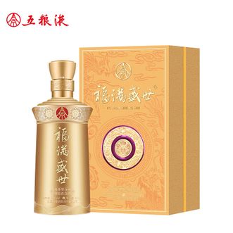 五粮液  股份 送礼佳品 福满盛世金樽福浓香型白酒52度500ml