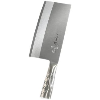 十八子作  专业刀具复合钢菜刀 斩切刀防滑防烫手柄 TP01-2