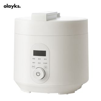 olayks.  立时 电压力锅（单胆）电高压锅 家用高压电饭锅快煮预约压力锅小型 3L