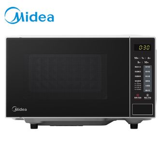美的/Midea  微波炉  20升 智能菜单 一键解冻 大平板底盘易清洁 杀菌除味 安全童锁  M22J