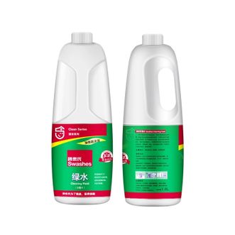 诗乐氏  绿水地板清洁剂1.8L 消毒除菌 厨房卫生间瓷砖浴缸 清洁去污