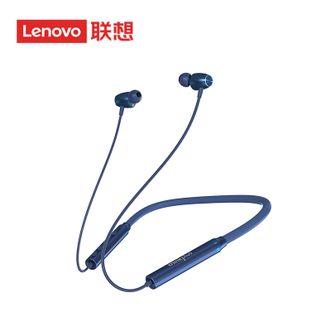 联想（Lenovo）  thinkplus HE05X 蓝色 蓝牙挂脖式耳机颈挂 无线运动耳机跑步入耳游戏高音质长续航降噪