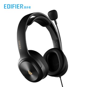 漫步者(EDIFIER) K5000专业考试耳机 头戴式教育网课/学习电脑耳麦听说过级 专业降噪