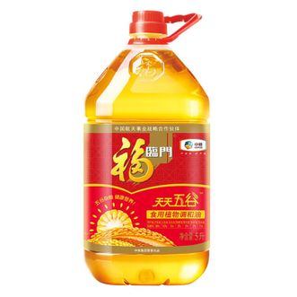 福临门 天天五谷 食用植物调和油 5L 科学搭配 均衡营养 福临门 天天五谷 食用植物调和油 5L 科学搭配 均衡营养