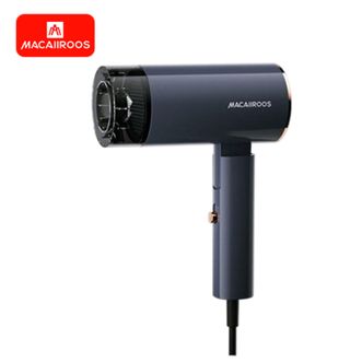 MACAIIROOS  电吹风机宿舍家用大风力护发小型折叠便携出差大功率吹风筒 MC-BQ167