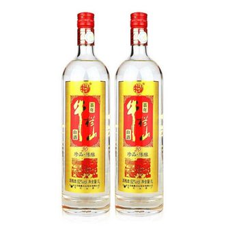 牛栏山  百年 珍品陈酿20 土豪金红标 纯粮口粮酒 52度 1L*2瓶装
