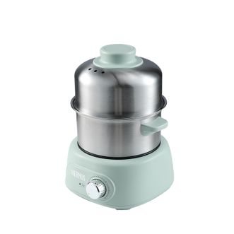 膳魔师（THERMOS）  多功能不锈钢蒸锅EHA-4433A薄荷绿早餐机定时功能煎蛋