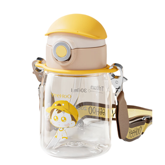 英氏（YEEHOO）  儿童水杯喝水杯直饮 酷哥花纹