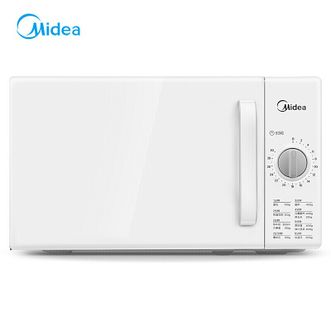 美的/Midea  家用快捷微波炉360°转盘加热旋钮操控精准控温20升M100