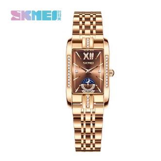 时刻美（Skmei）  手表 小众轻奢复古防水方形小表盘女表（7092）