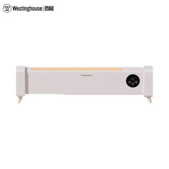 西屋（Westinghouse）石墨烯踢脚线取暖器家用电暖气暖风机大面积省电节能暖风机珍珠白WTH-218