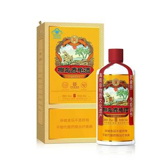 椰岛  鹿龟酒经典版  33度 500ml  单瓶装