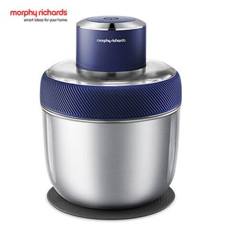 摩飞 /Morphy Richards  绞肉机家用多功能套娃料理机不锈钢碗辅食机一机多碗搅拌机绞馅机