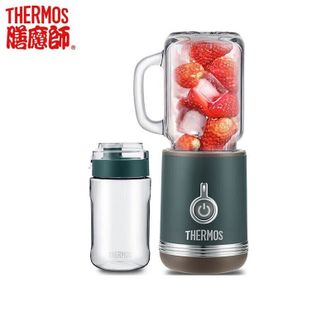 膳魔师（THERMOS）  迷你榨汁机果汁搅拌家用小型便携式水果料理机旅行便携杯