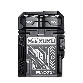 飞科/Flyco  机甲酷酷男士电动刮胡剃须刀干湿双剃小巧便携迷你生日礼物送男友送父亲F001炫酷黑