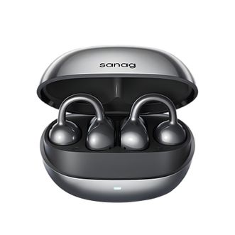 赛那/sanag  耳夹式蓝牙耳机 开放式AI翻译机不入耳无线耳机 S-S8SUltra